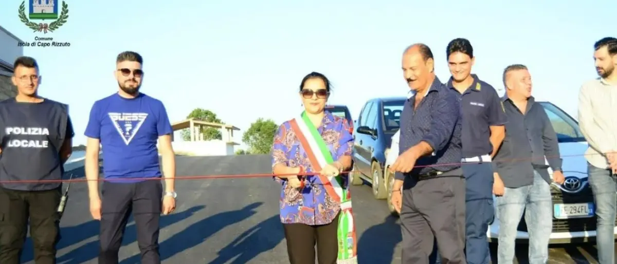 Nel Crotonese inaugurata una strada secondaria: collegherà la provinciale 46 con Capo Rizzuto
