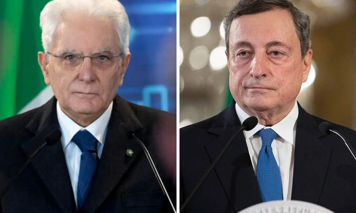 Mattarella respinge le dimissioni di Draghi e lo invita a riferire in Parlamento