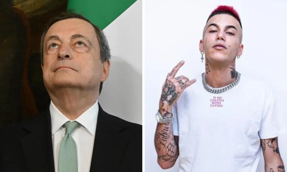 Il due di picche di Draghi, Sfera Ebbasta, gli Alunni del Sole e Mattarella