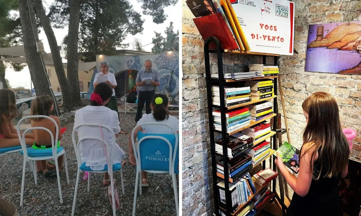 Libri al mare, nel Catanzarese la biblioteca arriva in spiaggia