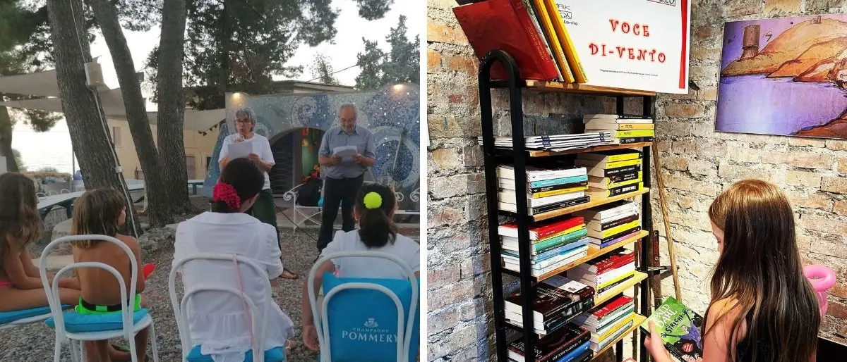 Libri al mare, nel Catanzarese la biblioteca arriva in spiaggia