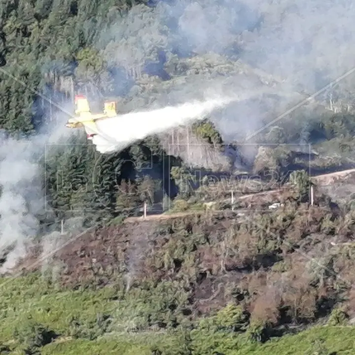 Incendi, 15 richieste alla Flotta aerea dello Stato nel corso della giornata: 2 dalla Calabria