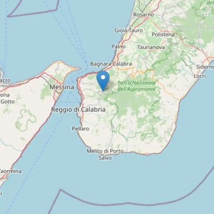 Terremoto Calabria, scossa di magnitudo 3.0 nel Reggino: epicentro a Sant’Alessio in Aspromonte