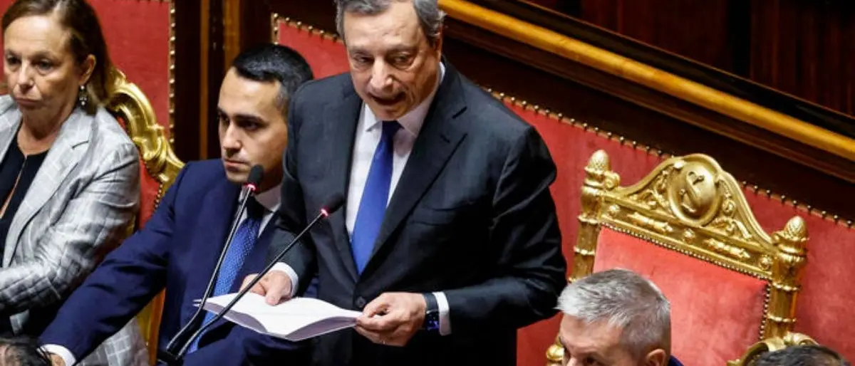 Rabbiosa la replica di Draghi al Senato: «È il momento di decidere, fatelo»