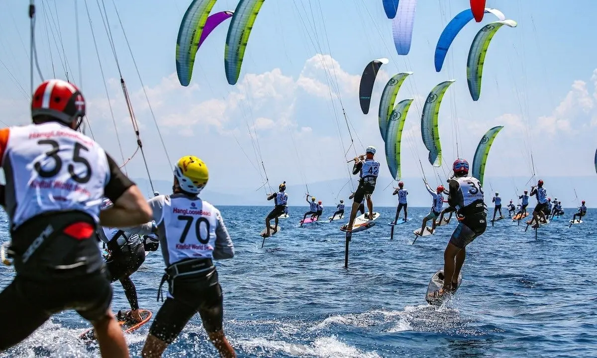 Sul mare di Calabria si vola: la classifica delle Kitefoil World Series in svolgimento a Gizzeria