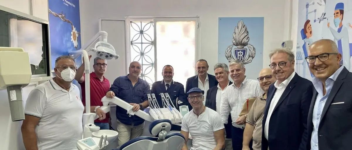 Carcere di Palmi, nuovo ambulatorio odontoiatrico per i detenuti grazie all’associazione Prometeus