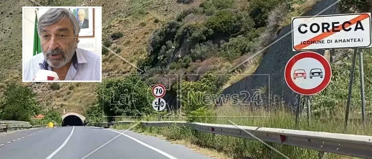 Galleria di Coreca, rimandati i lavori di manutenzione. Il sindaco: «Recepite le nostre ragioni»