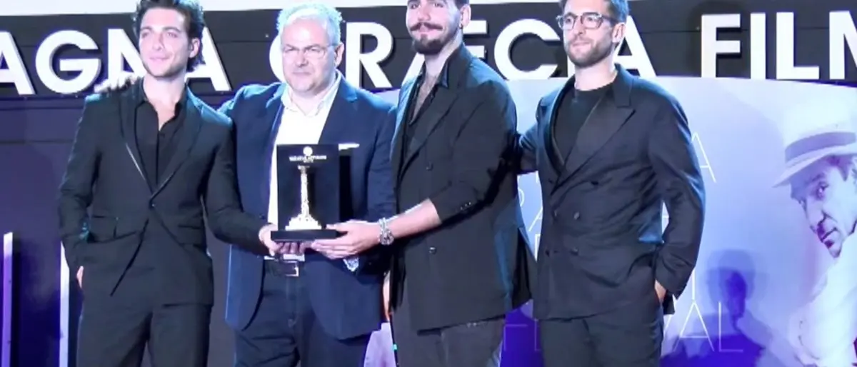 Magna Graecia Film Festival, la Colonna d’Oro di Michele Affidato al trio Il Volo