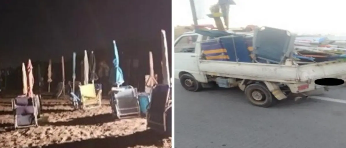 Diamante, sequestrati oltre 200 ombrelloni e sdraio lasciati in spiaggia per occupare posti