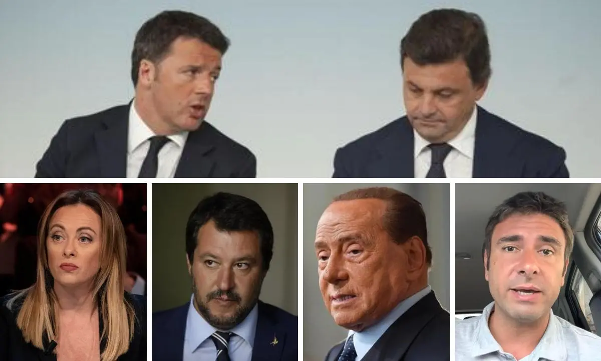 Calenda e Renzi verso l’alleanza, Salvini accetta Meloni premier e Di Battista non si candida