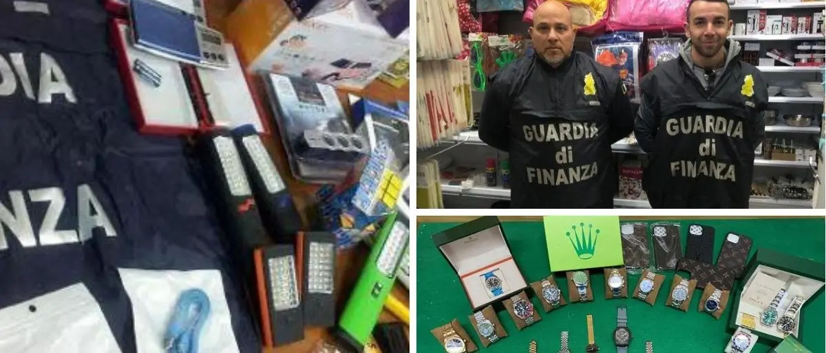 Maxi sequestro a Crotone: sigilli a 300mila prodotti contraffatti e non sicuri