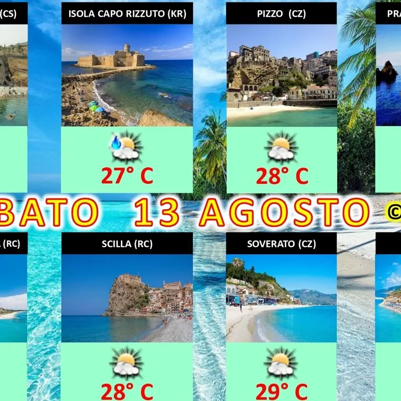 Sabato tempo variabile e rischio temporali nella notte, domenica qualche nuvola ma senza criticità