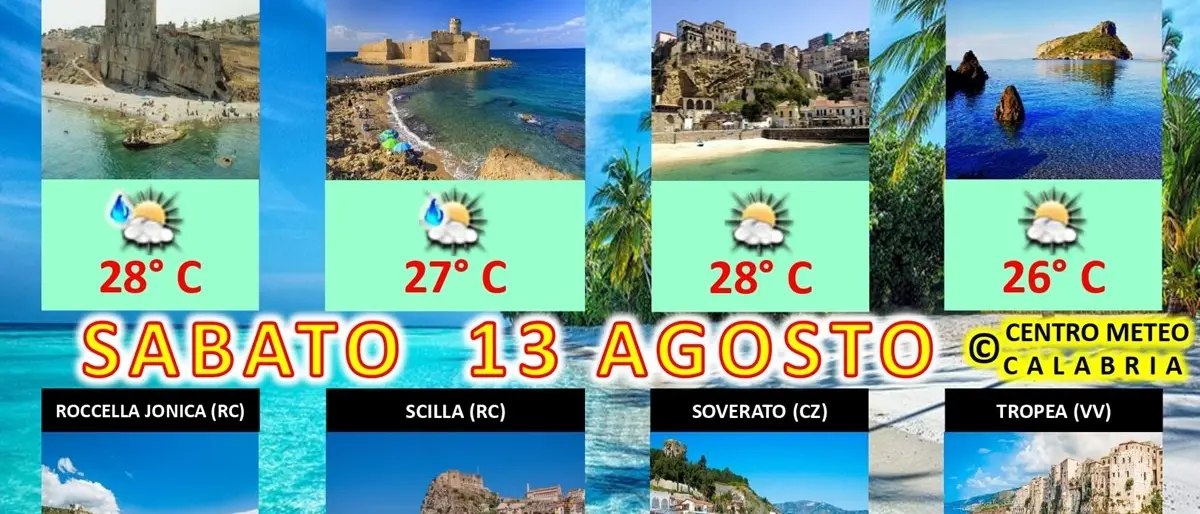 Sabato tempo variabile e rischio temporali nella notte, domenica qualche nuvola ma senza criticità