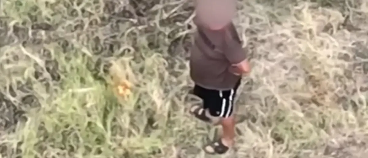 «Non si accorge del drone e appicca incendio, beccato!»: le immagini diffuse dalla Regione