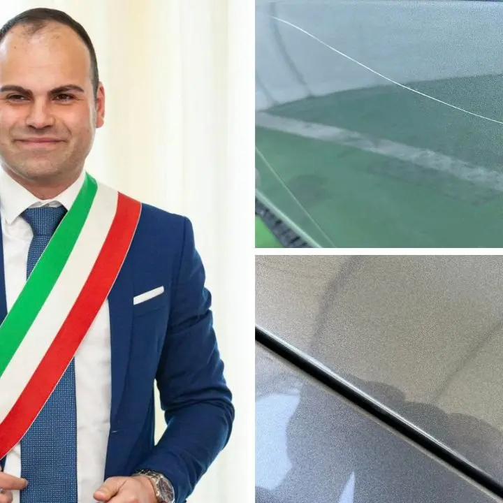 San Pietro a Maida, rigata da ignoti l’auto del sindaco: «Continuerò a fare del bene finché ne avrò forza»