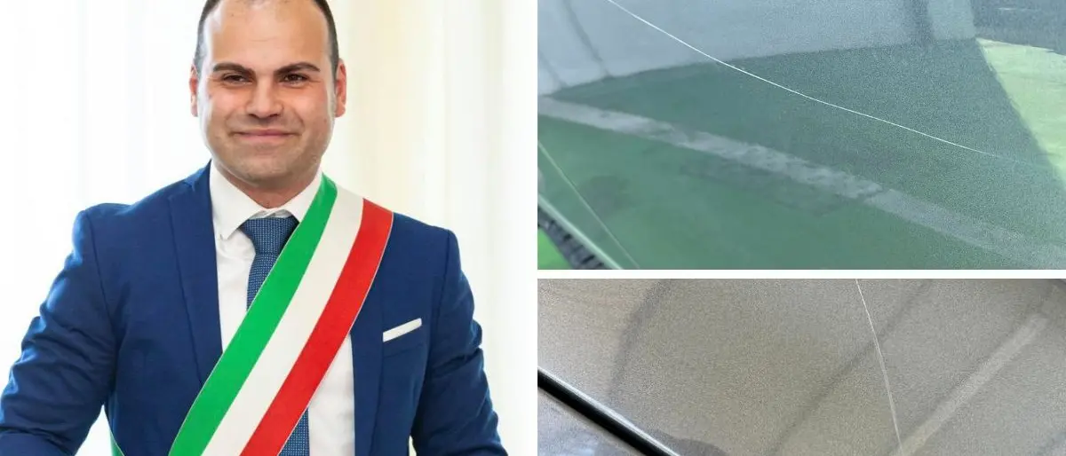 San Pietro a Maida, rigata da ignoti l’auto del sindaco: «Continuerò a fare del bene finché ne avrò forza»