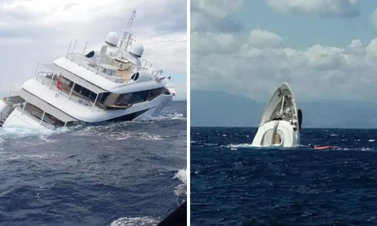 Yacht affonda nel golfo di Squillace, occupanti salvati da Guardia costiera