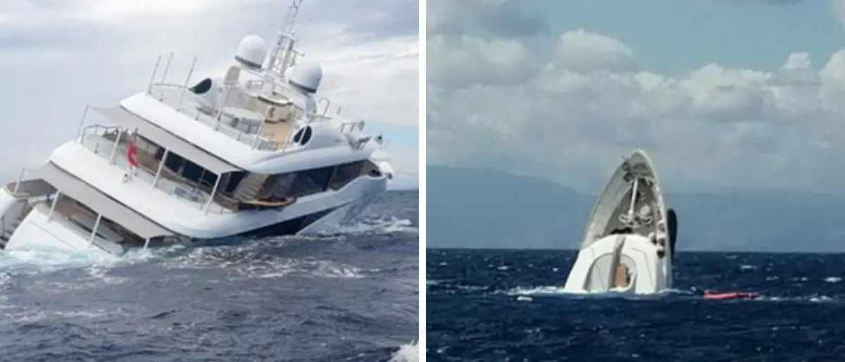 Yacht affonda nel golfo di Squillace, occupanti salvati da Guardia costiera