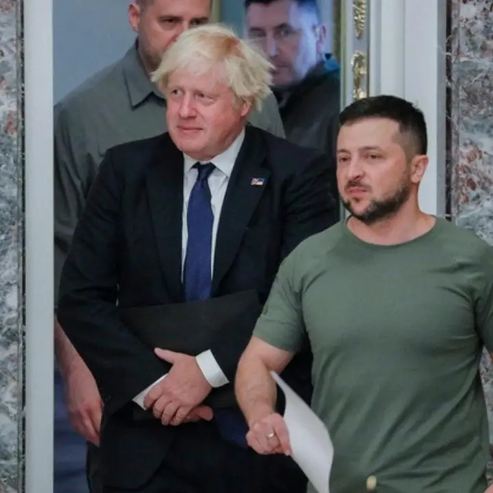 Boris Johnson a Kiev, nuovi aiuti militari da 66 milioni di dollari