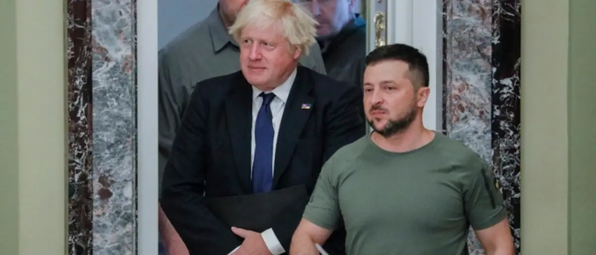 Boris Johnson a Kiev, nuovi aiuti militari da 66 milioni di dollari