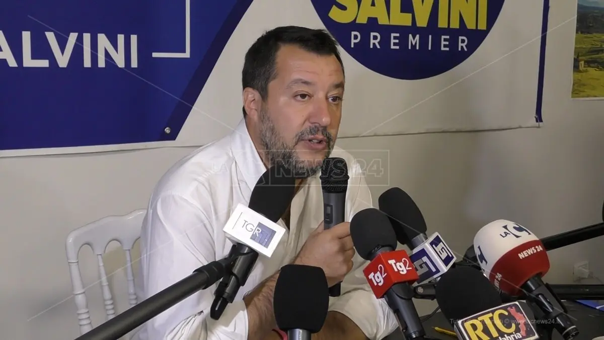 Salvini in Calabria, la campagna elettorale entra nel vivo: le tappe del leader della Lega