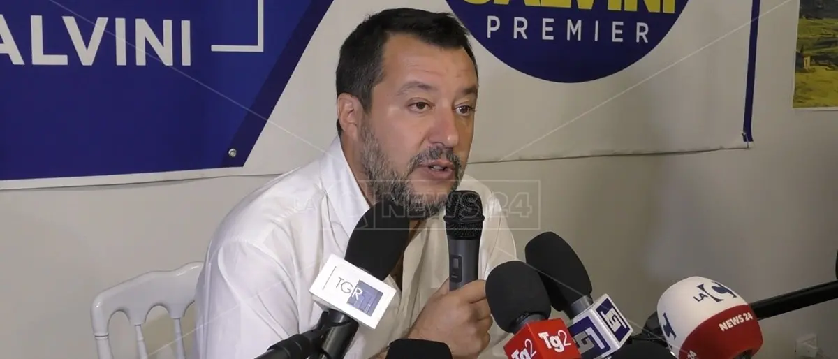 Salvini in Calabria, la campagna elettorale entra nel vivo: le tappe del leader della Lega