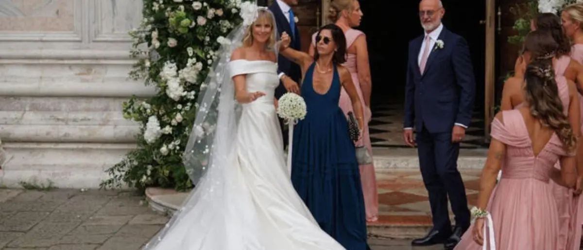 Federica Pellegrini ha sposato il suo allenatore Matteo Giunta a Venezia