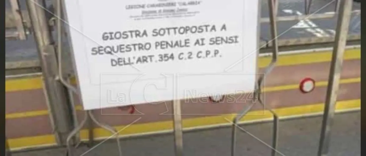 Locride, 25enne colpito da una giostra in movimento a Gioiosa Jonica: trasportato d’urgenza in ospedale