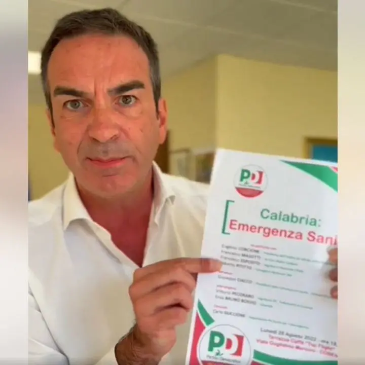 Il video della sfuriata di Occhiuto: «Presidenti di Ordine e sindacalisti ai comizi del Pd»