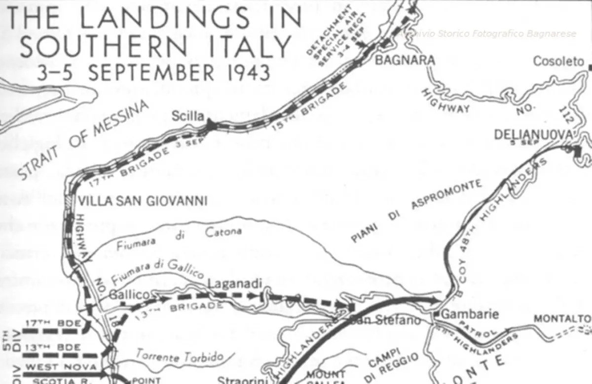 3 settembre 1943, a Reggio Calabria 79 anni fa lo sbarco degli Alleati nel giorno della firma dell’Armistizio