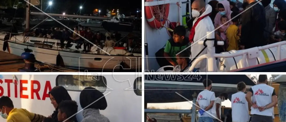 Un giorno al porto di Roccella: la routine degli sbarchi tra operatori stremati e vite in cerca di futuro