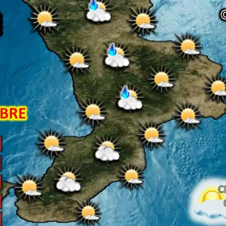 In Calabria l’estate non è ancora finita, temperature in aumento a causa dell’anticiclone