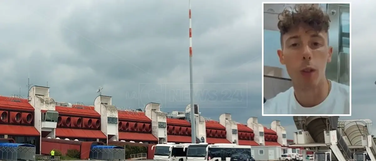 Shade bloccato in Calabria, Sacal: «Rimasto a terra perché in ritardo al check in»