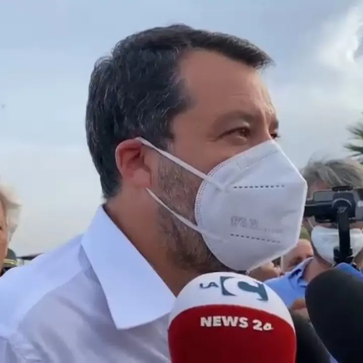 Regionali, Salvini nella Locride: «Lega ha lavorato bene con Spirlì, i cittadini ci daranno fiducia»