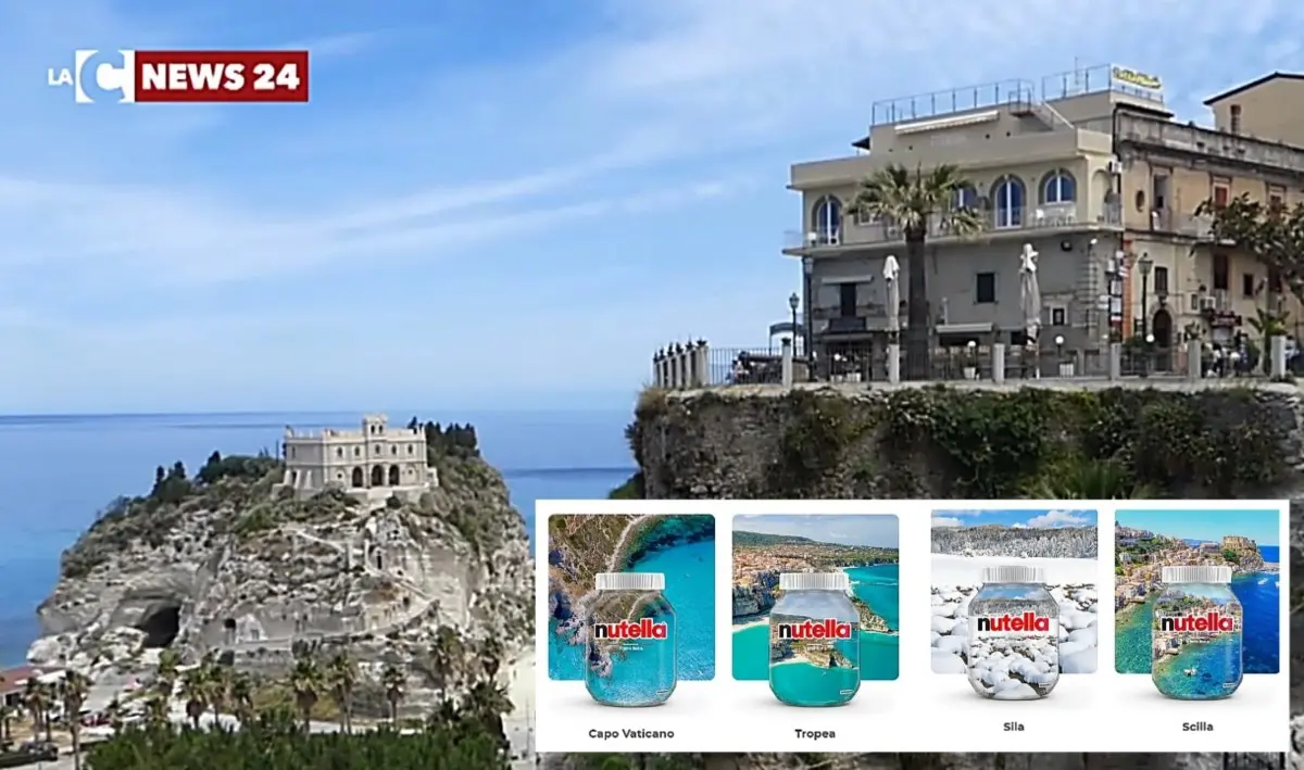 Tropea e Scilla rappresenteranno la Calabria nell'edizione limitata “Ti amo Italia” di Nutella