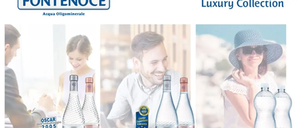 Acqua Fontenoce presenta la nuova linea Horeca