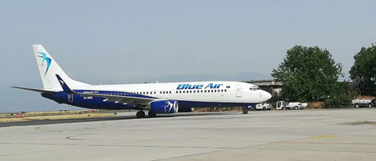 Reggio Calabria, atterrato il primo volo della compagnia Blu Air proveniente da Torino