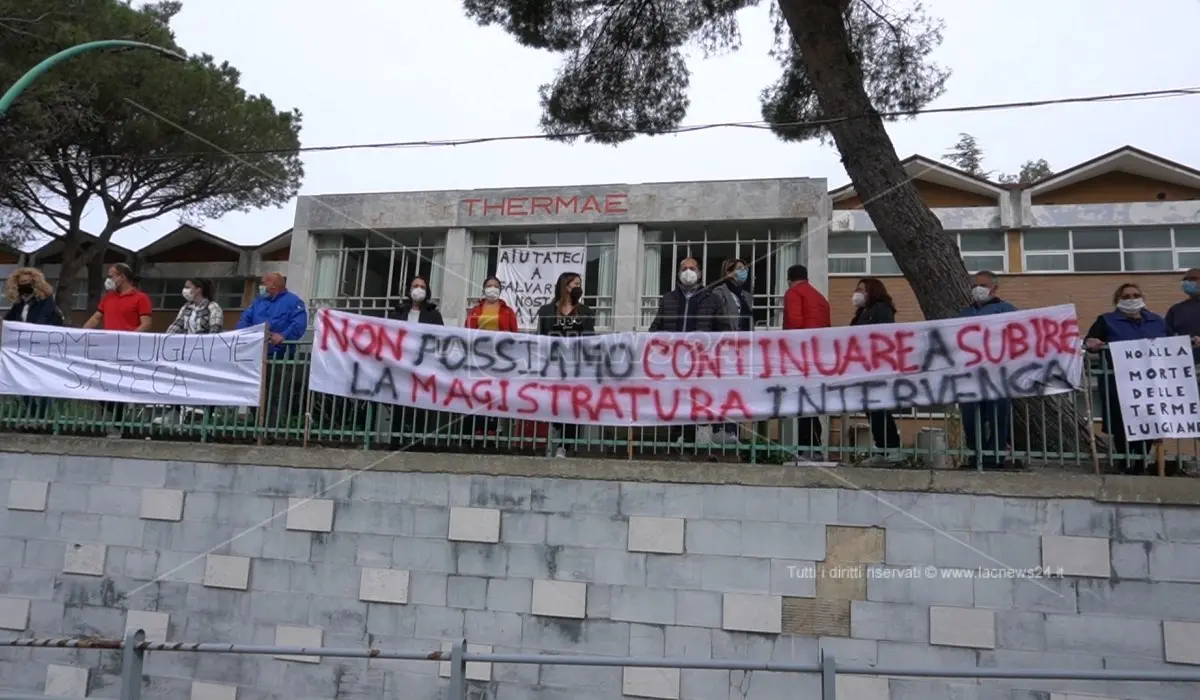 Terme Luigiane, il Tar rinvia decisione sulla concessione: 250 lavoratori a rischio licenziamento