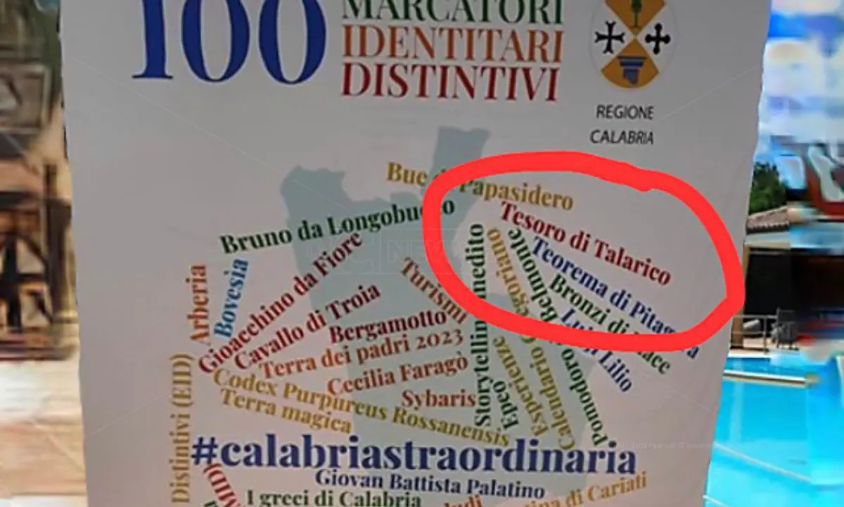 Il re Alarico diventa...Talarico: lo scivolone della Regione sui manifesti della maxi campagna pubblicitaria