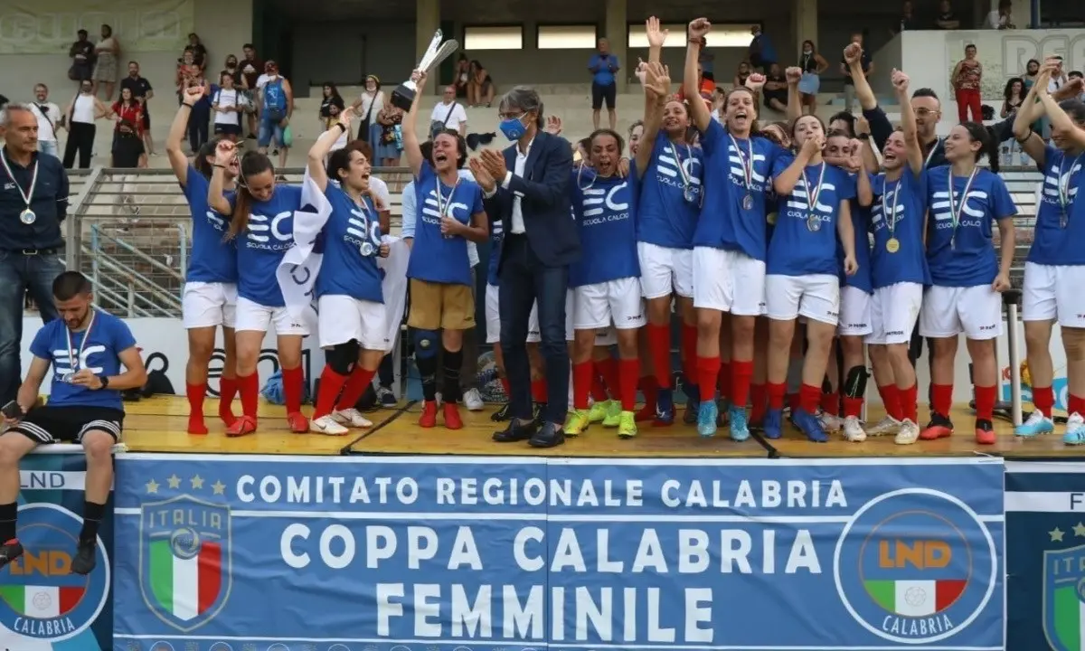 Calcio femminile, Coscarello ecco il double: dopo il campionato arriva anche la Coppa Calabria