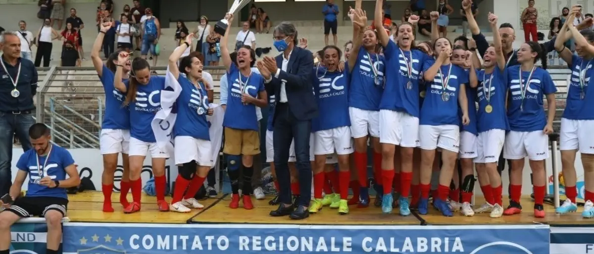 Calcio femminile, Coscarello ecco il double: dopo il campionato arriva anche la Coppa Calabria