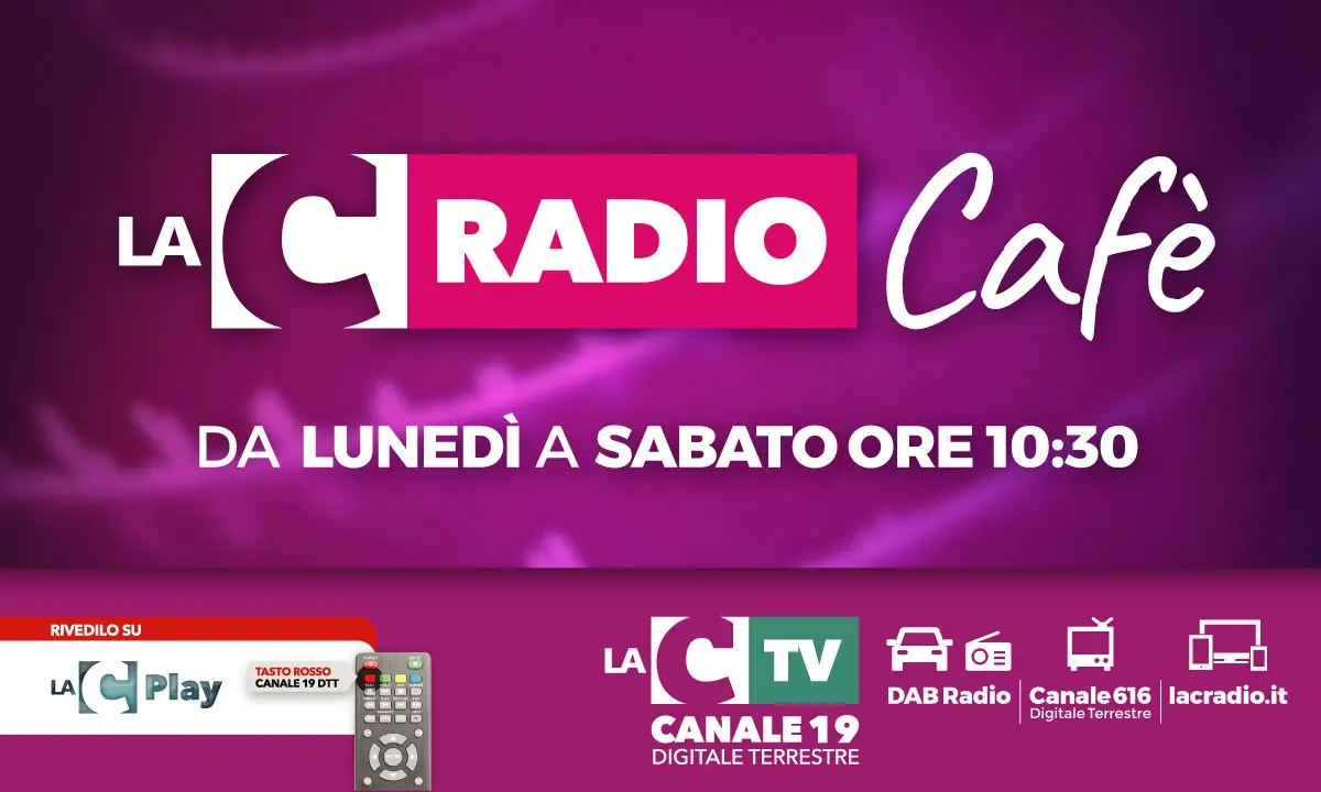 Parte LaC Radio Cafè estate, tutti i giorni dal lunedì al sabato alle 10:30: LA DIRETTA