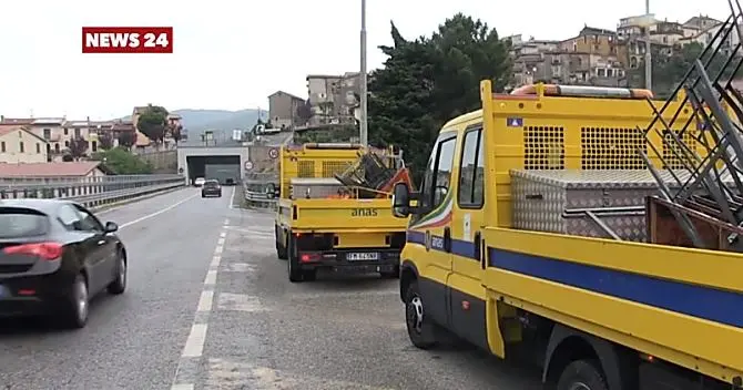 Strada per la Sila, riaperto il traffico sul viadotto del Gangarello