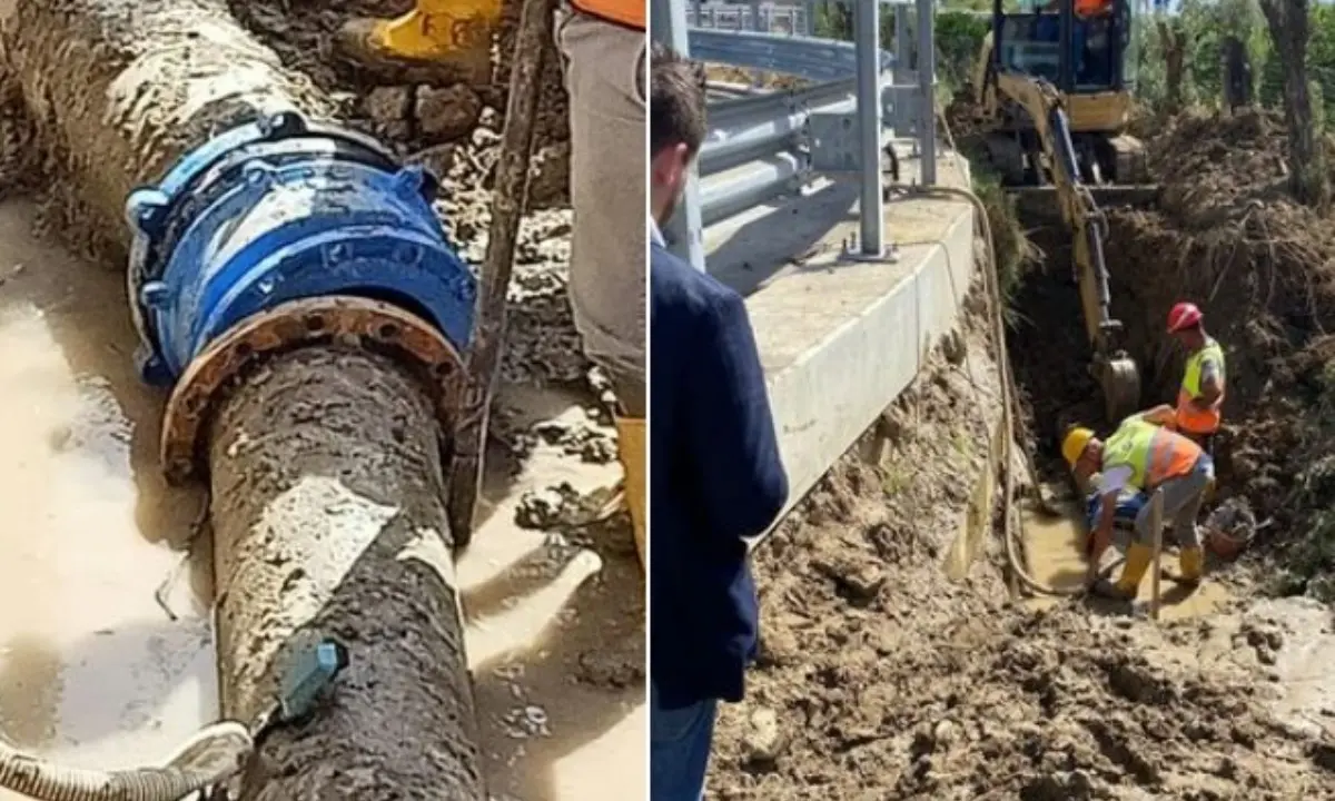 Corigliano-Rossano, 30mila persone senz'acqua per un guasto. Stasi: «Pronta la denuncia»