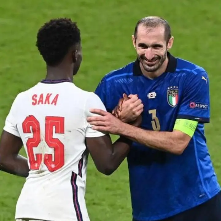 Italia campione d'Europa, la “macumba” di Chiellini per far sbagliare il rigore a Saka