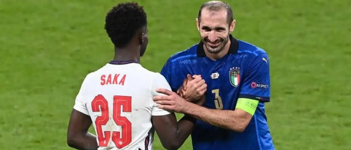 Italia campione d'Europa, la “macumba” di Chiellini per far sbagliare il rigore a Saka