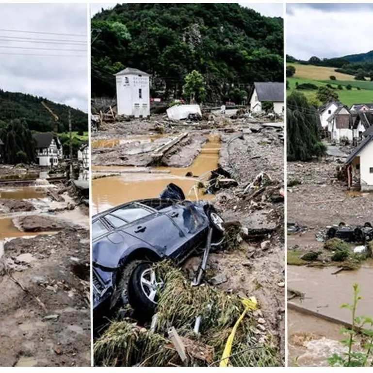 Il maltempo devasta la Germania: almeno 58 morti e decine di dispersi nelle alluvioni