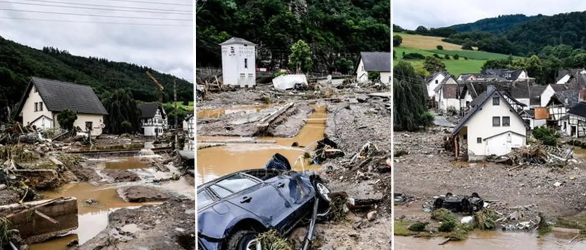 Il maltempo devasta la Germania: almeno 58 morti e decine di dispersi nelle alluvioni