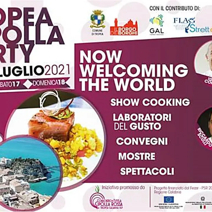 Tropea cipolla party, tre giorni di convegni e cooking show per celebrare la rossa di Calabria