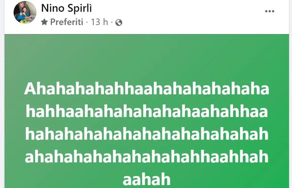 Spirlì ride a crepapelle sulle macerie della “sua” Calabria: valanga di critiche social